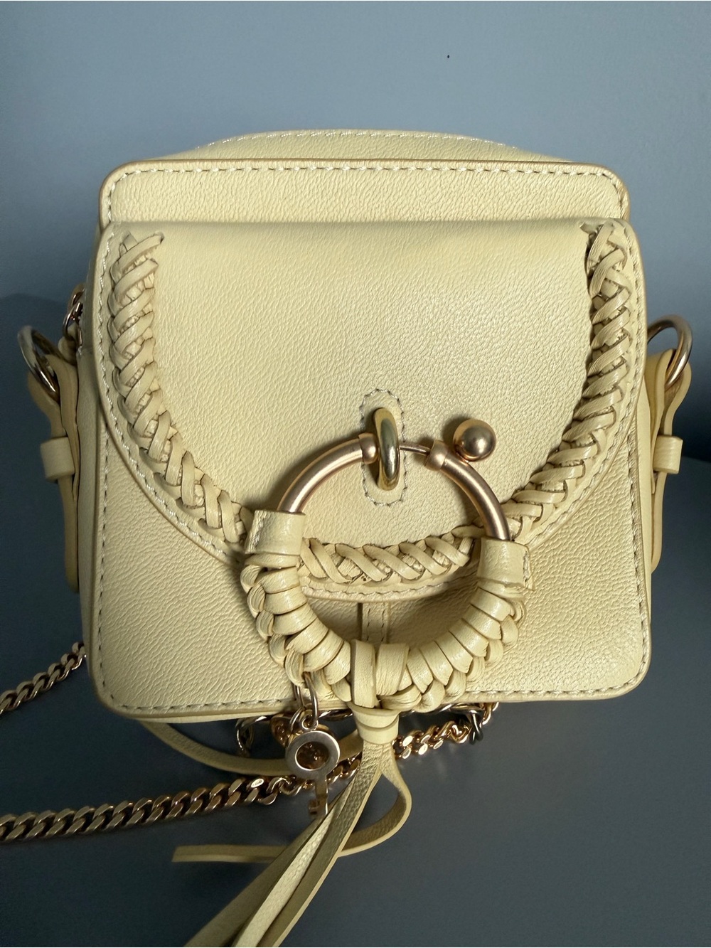 See by Chloé Joan Mini Camera Bag – Pale Yellow/Cream - Picture 3 of 10